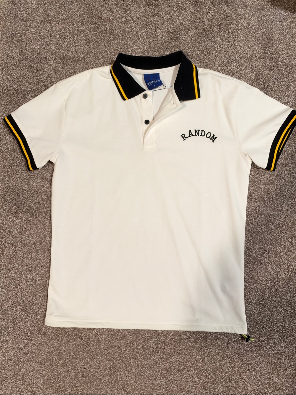 Venque White Polo Shirt